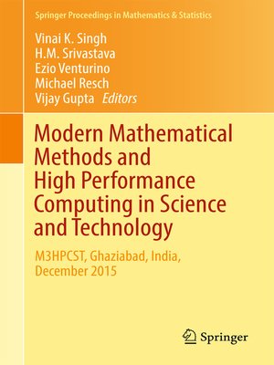 cover image of Modern Mathematical Methods and High Performance Computing in Science and Technology